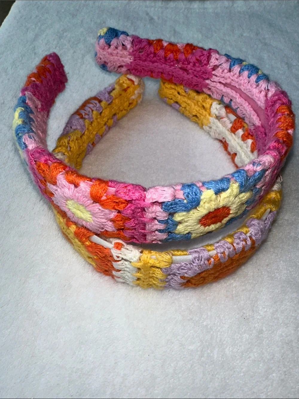 Assorted Girls' Headbands - Pink, Purple, Yellow, Silver, Black, Multicolor